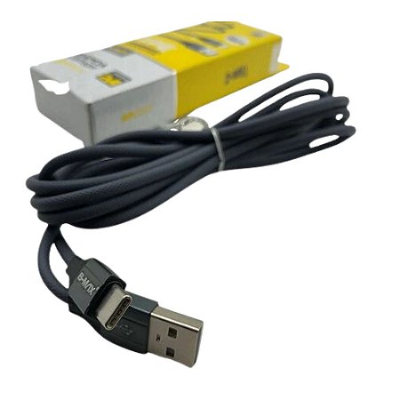 Cabo USB x Type C, para celular, 2,0 metros Bmax - BM8630