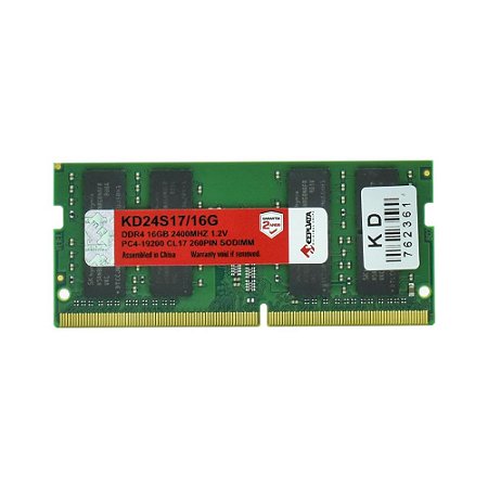 Memória RAM para Notebook Keepdata DDR4 16GB 2400MHz