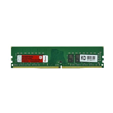 Memória DDR4 8GB, 2666Mhz, Keepdata, para computador