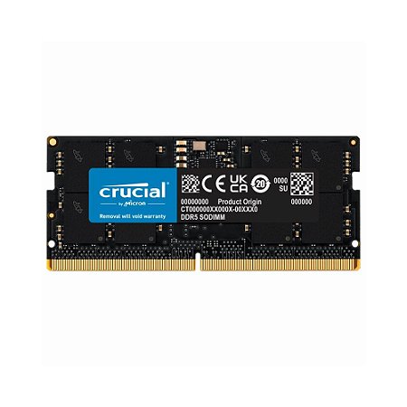Memória RAM para Notebook Crucial DDR5 16GB 5600MHz