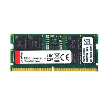 Memória RAM para Notebook Kingston DDR5 16GB 5600MHz