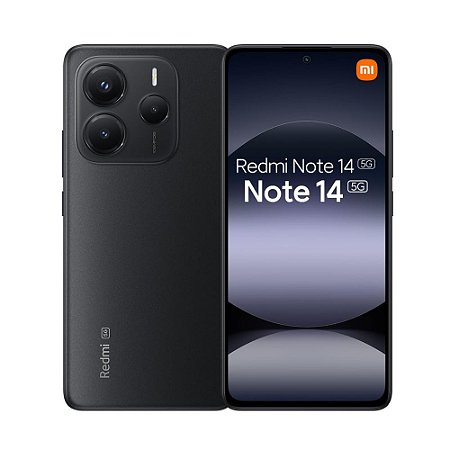 Celular Xiaomi Redmi Note 14 5G - 8GB De Ram 256GB, Preto