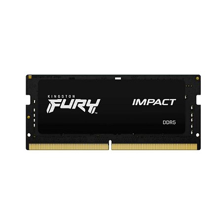 Memória RAM para Notebook Kingston Fury Impact DDR5 8GB 4800MHz