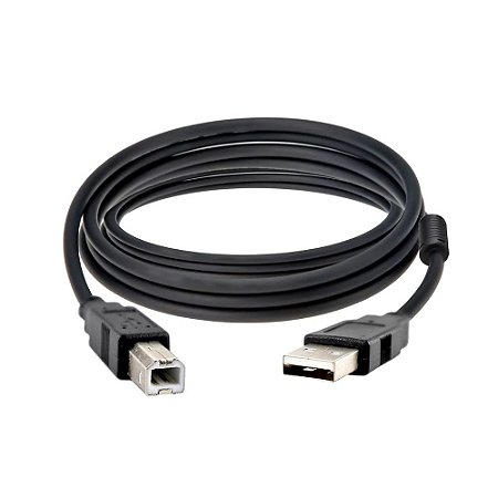 Cabo USB 2.0 para impressora, 1,5 metros