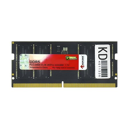 Memória RAM para Notebook DDR5 16GB 5600MHz - Keepdata