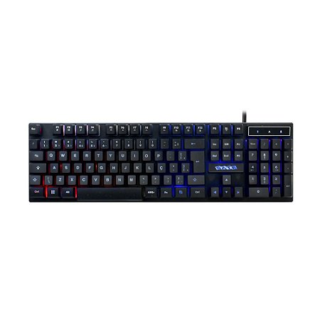 Teclado Gamer Satellite AK-891 USB, RGB, Preto