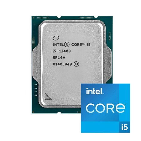Processador Intel Core i5 12400 Socket LGA 1700, 2.5GHz OEM