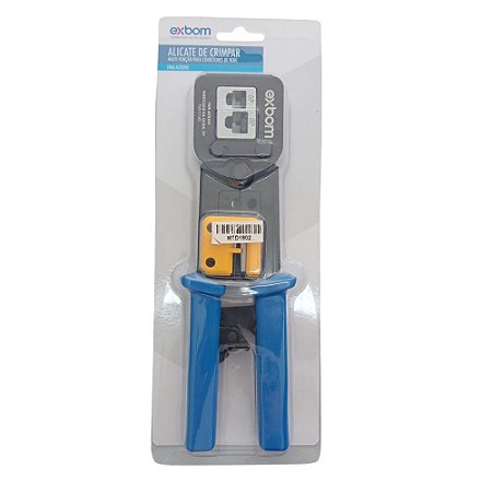 Alicate de Crimpar, Multi Função, Exbom, Para Conectores de Rede