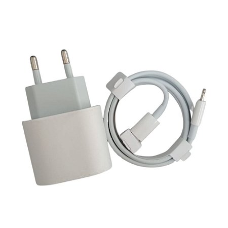 Tomada e Carregador Iphone, 20W, 2.4A, USB-C