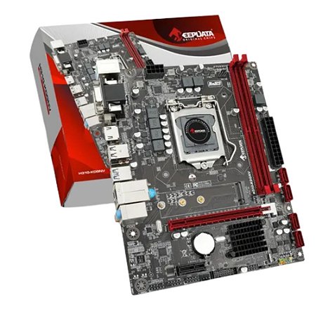 Placa Mãe KeepData H310, M2 LGA1151, DDR4