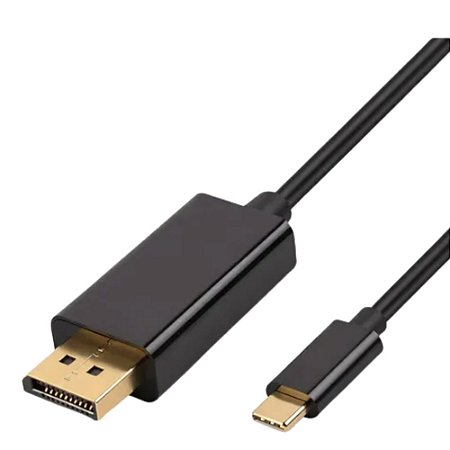 Cabo DisplayPort para USB-C / Type-C, 4K, 1,8 Metros