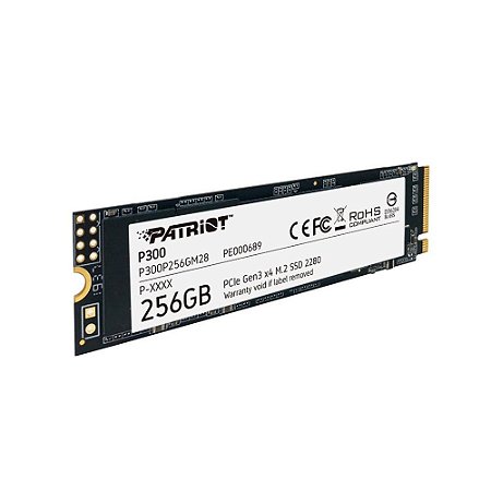 SSD M.2 256gb, Patriot, P300 NVME 1700mbs - OEM