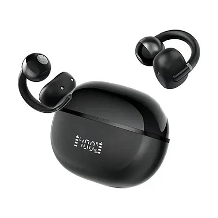 Fone De Ouvido Haylou Airfree Ow03, Conexão 2 Dispositivos, Preto