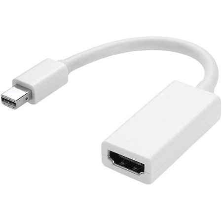 Adaptador Mini DisplayPort Macho para HDMI / DisplayPort / DVI Fêmea