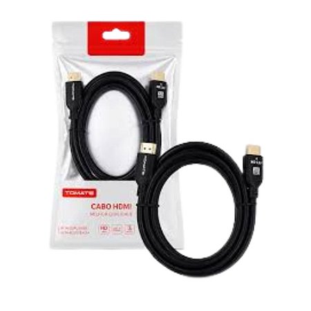 Cabo HDMI V 2.0 4K, Tomate, 3 Metros