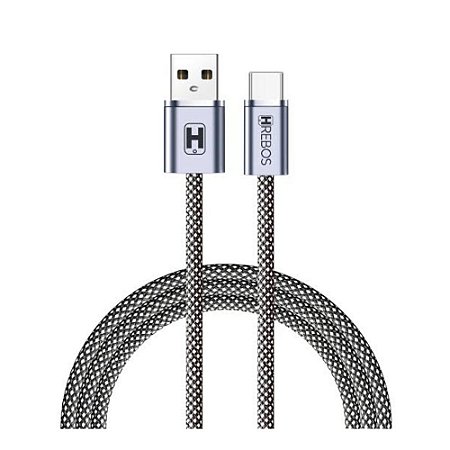 Cabo USB para USB-C 1 metro 60W Hrebos CB-267C