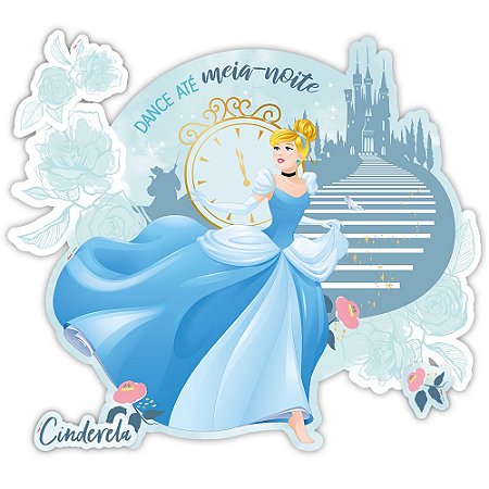 Painel Decorativo 96x84cm - Festa Cinderela - 01unidade - Regina -