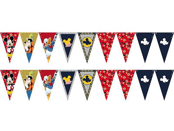 Faixa Decorativa Festa Mickey - 01 unidade - Regina -  Festas