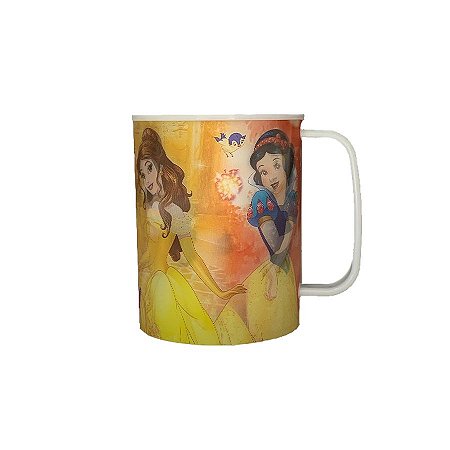 Caneca Lembrancinha  3D Princesas - 1 Unidade - Regina - .
