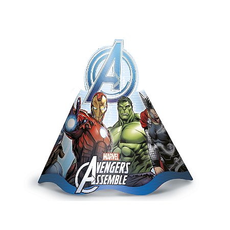 Chapeu Avengers Animated 12 Unidades - Regina