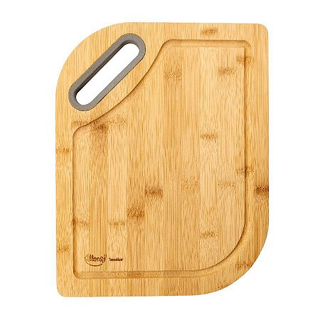 Tábua Corte Bambu - 28x22x1,5 Cm - 1 unidade - Cromus Linha Profissional Allonsy - Rizzo