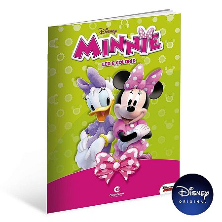 Livro Gigante Para Ler e Colorir Minnie - 01 Unidade - Culturama - Rizzo