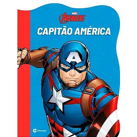 Livro ilustrado - Capitão América - 1 unidade - Marvel - Rizzo