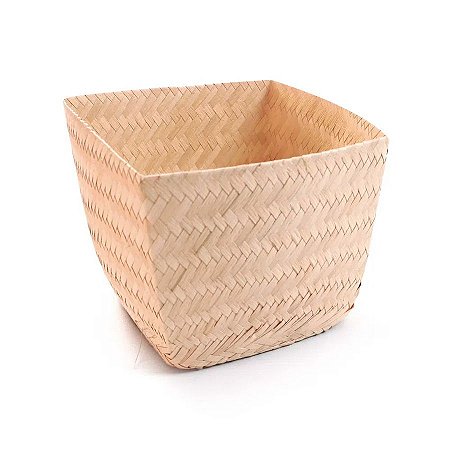 Cachepot de Palha 7x7x7cm - 1 unidade - Cromus - Rizzo