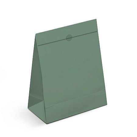 Saco de Papel Para Presente - Natural Green - 10 unidades - Cromus - Rizzo