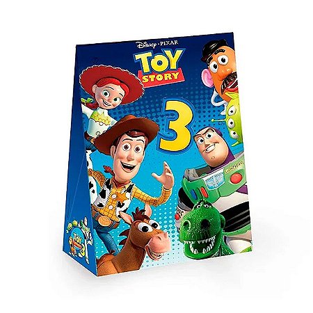 Caixa Trapezio - Toy Story 3 - 10 unidades - Cromus - Rizzo