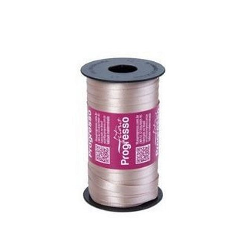 Fita de Cetim Progresso 7mm nº1 - 100m Cor 971 Chocolate - 01 unidade