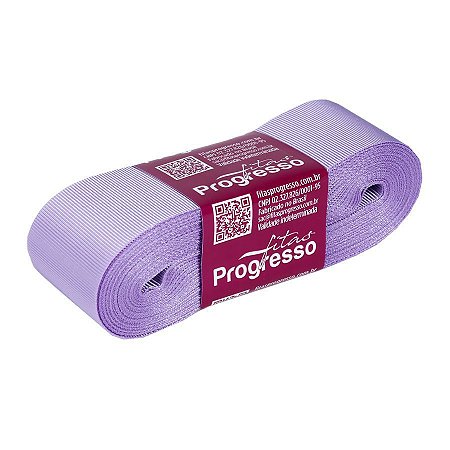 Fita Gorgurão Progresso 38mm nº9 - 10m Cor 245 Lilás - 01 unidade