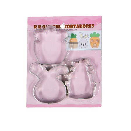 Kit Cortador Páscoa 12 P Ref. 619 - 1 unidade - RR CORTADORES - Rizzo