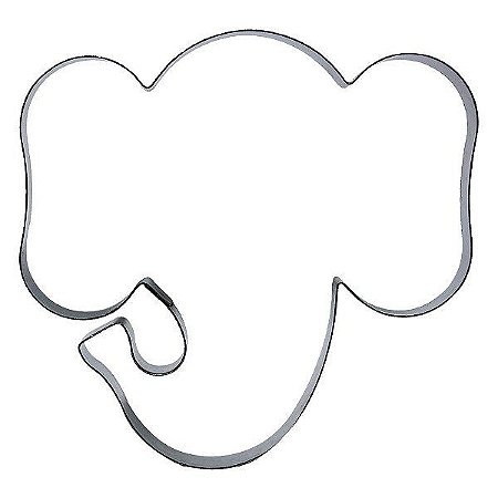 Cortador Elefante G - Ref.312 - 9x10cm - 1 unidade - RR Cortadores - Rizzo