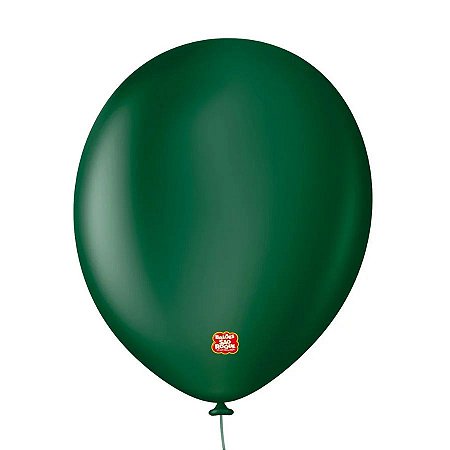 Balão Profissional Premium Uniq - 16'' 40 cm - Verde Sálvia - 10 unidades - Balões São Roque