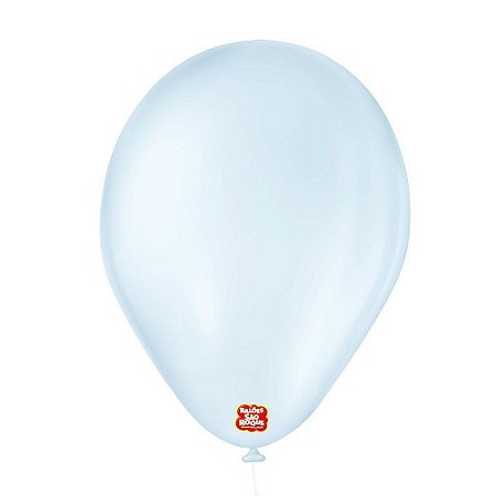 Balão de Festa Látex Candy Colors - Azul - São Roque - Rizzo Balões