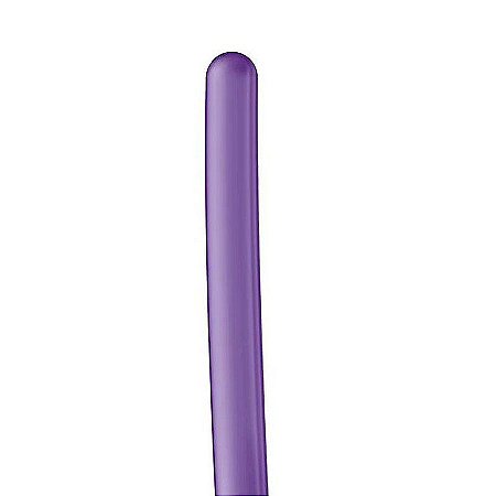 Balão de Festa Canudo - Roxo - 50 Unidades - São Roque - Rizzo Balões