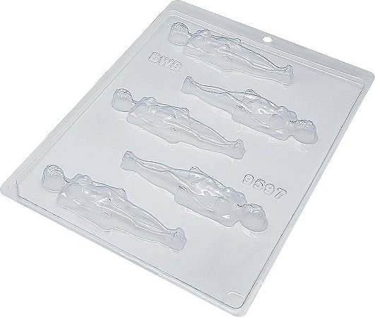 Forma de Acetato Corpo de Mulher Cód. 9597 BWB