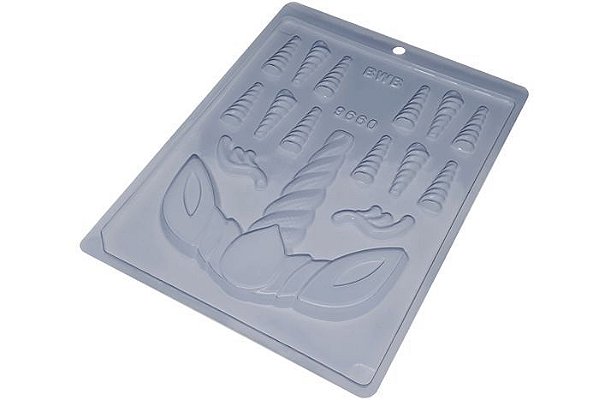 Forma de Acetato Chifre Unicórnio Cód. 9660 BWB