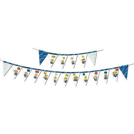 Faixa Decorativa - Festa Minions 2 - 1 unidade - Festcolor - Rizzo
