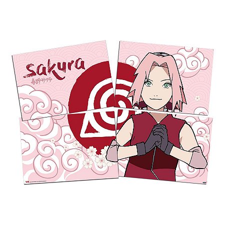 Kit Decorativo -  Sakura 4 partes - 1 unidade - FestColor - Rizzo