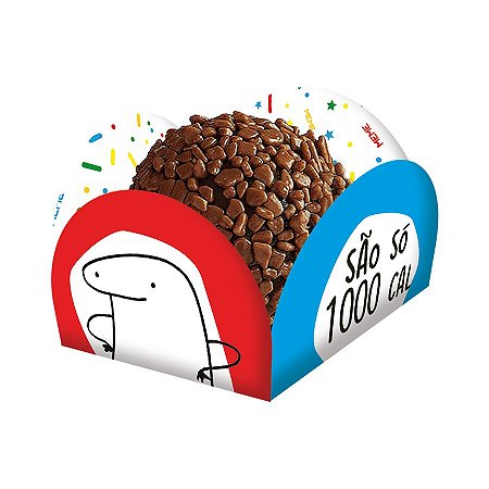 Porta Forminha Flork Meme - 40 Unidades - Festcolor