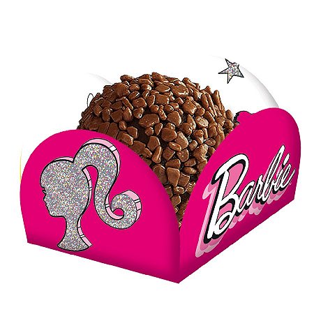 Porta Forminha Festa Barbie - 40 Unidades - Festcolor