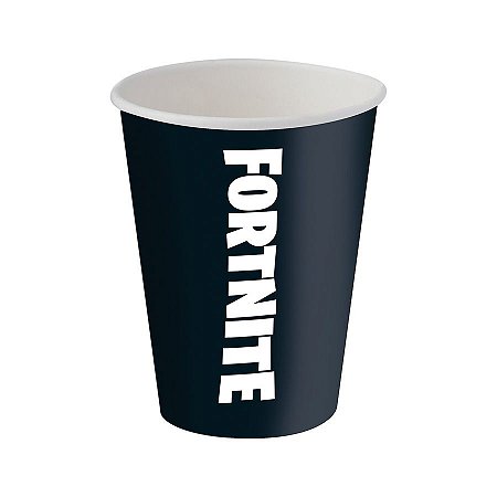 Copo de Papel Fortnite - 200ml - 08 unidades - Festcolor - Rizzo