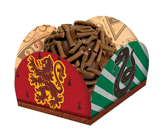 Forminha para Doces Festa Harry Potter - 40 unidades - Festcolor - Rizzo Festas