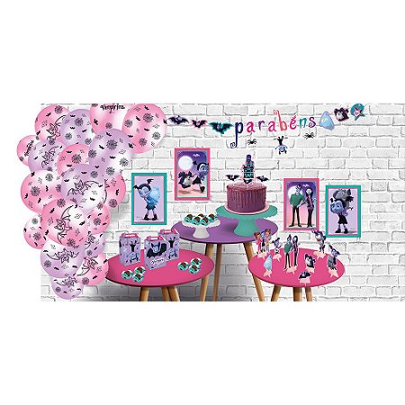 Kit Festa Vampirina - Festcolor - Rizzo Festas