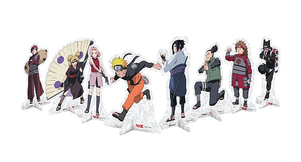 Decoração de Mesa Festa Naruto- 8 unidades - Festcolor - Rizzo Festas