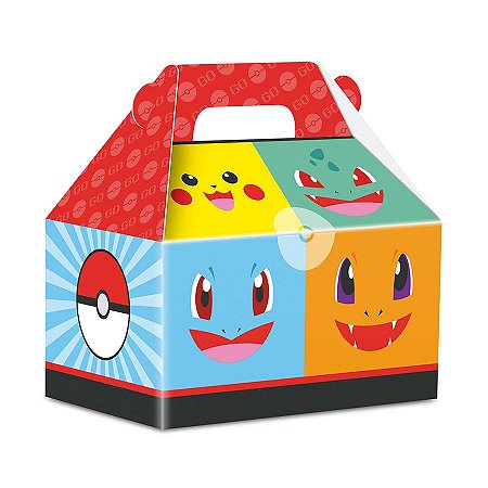 Caixa Surpresa - Pocket Monsters - 8 unidades - Junco - Rizzo