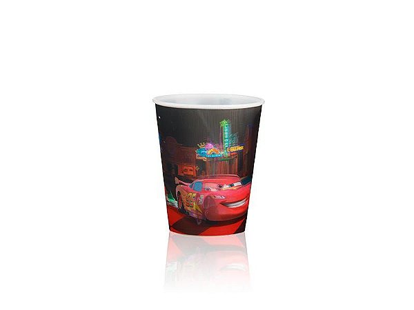 Copo de Plástico 3D 350 Ml Festa Carros - 1 Unidade - Regina -  Festas