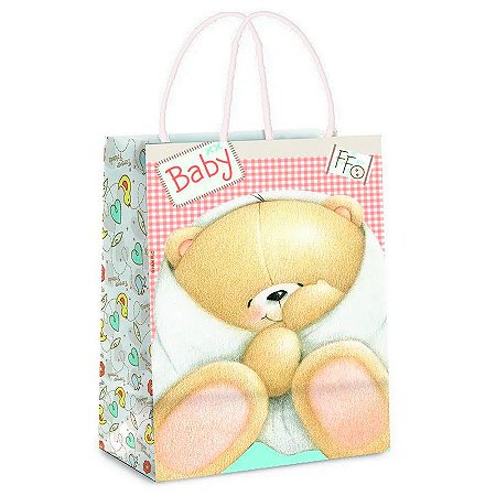 Sacola de Papel - Forever Friends - 10 unidades - Cromus - Rizzo